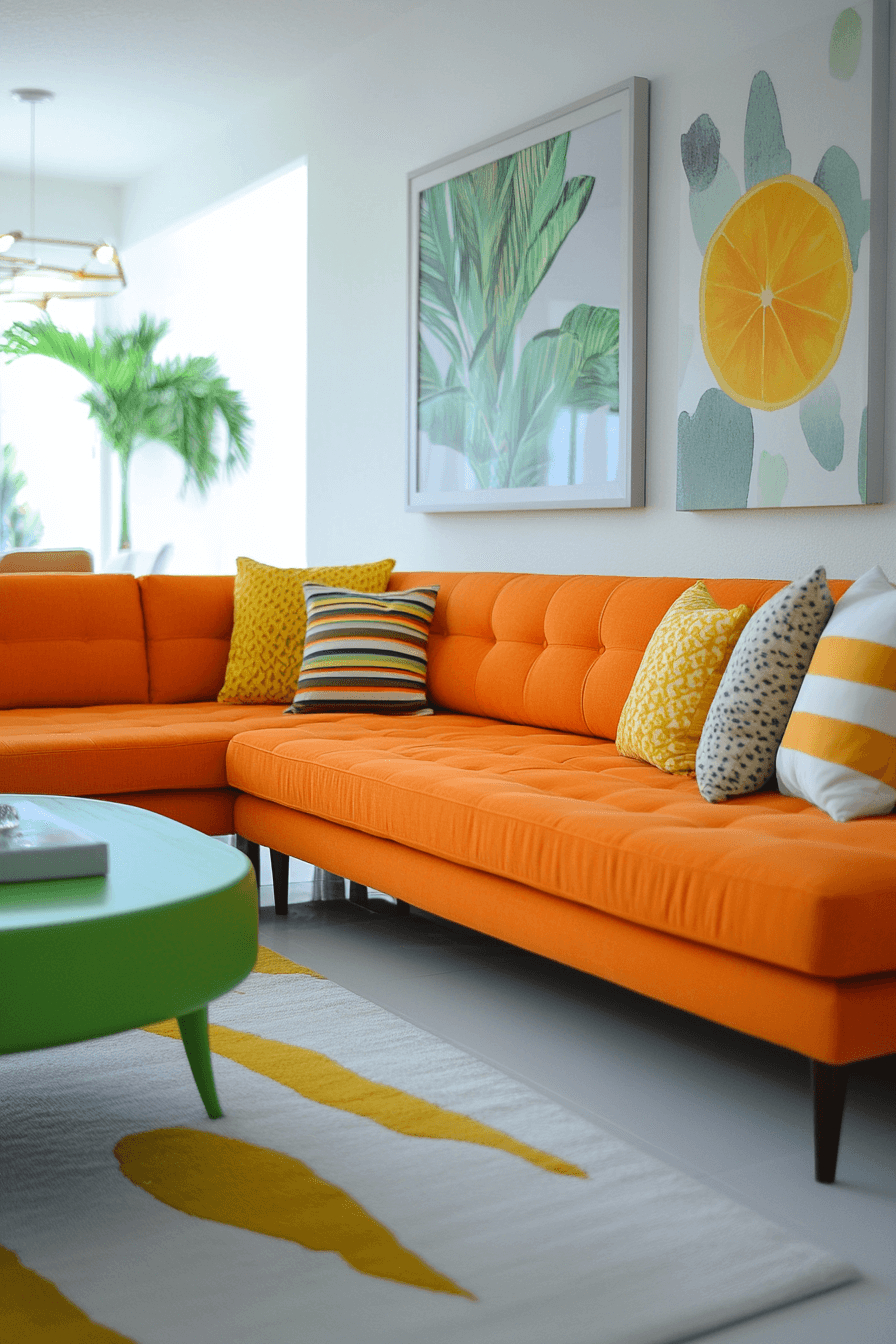 dopamine decor living room