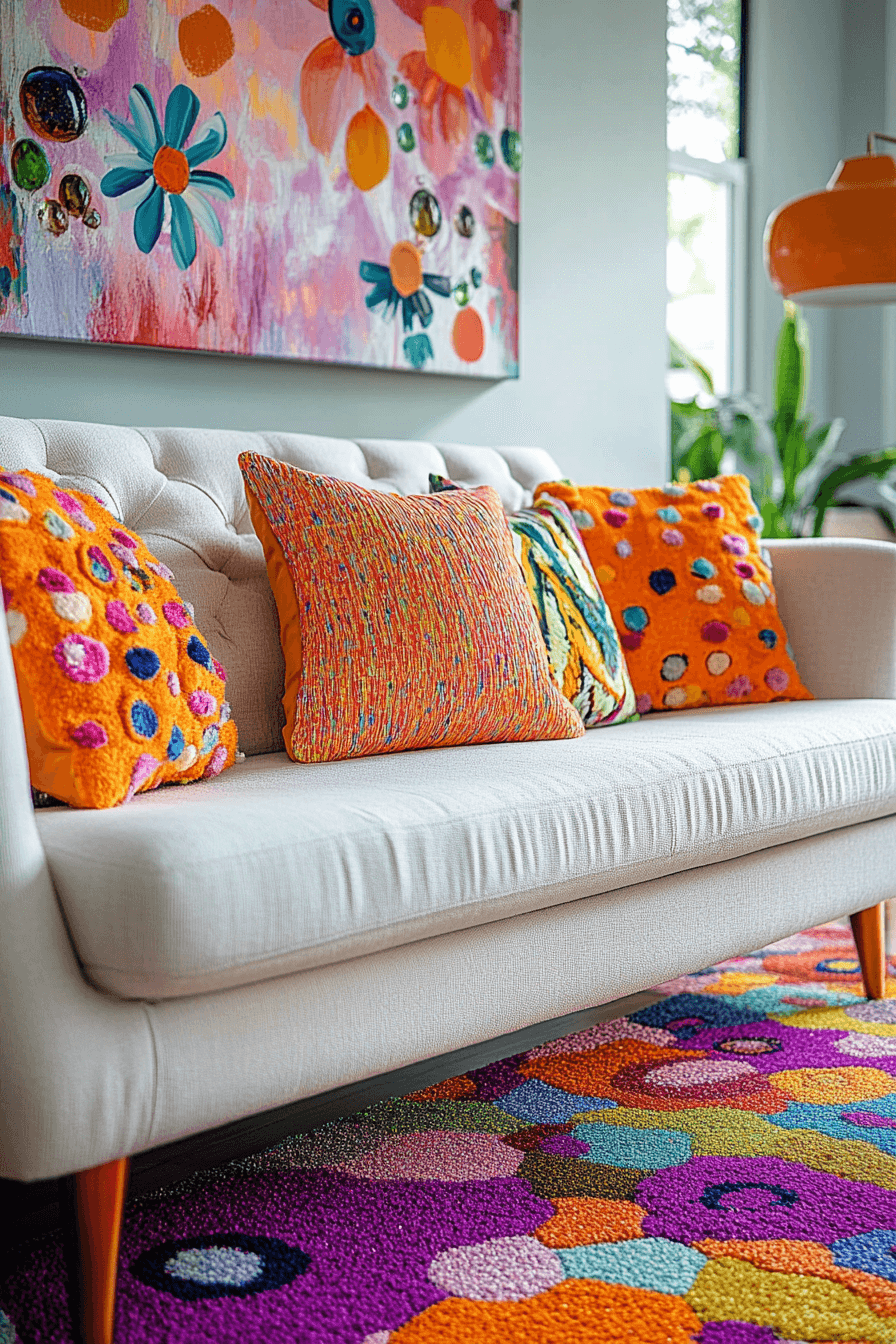 dopamine decor living room