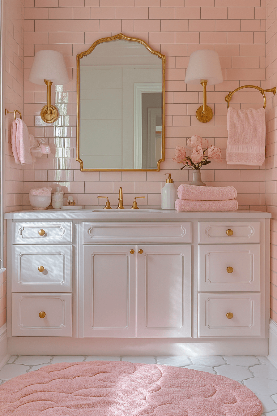 dopamine decor bathroom