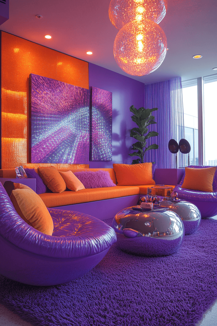 dopamine decor living room