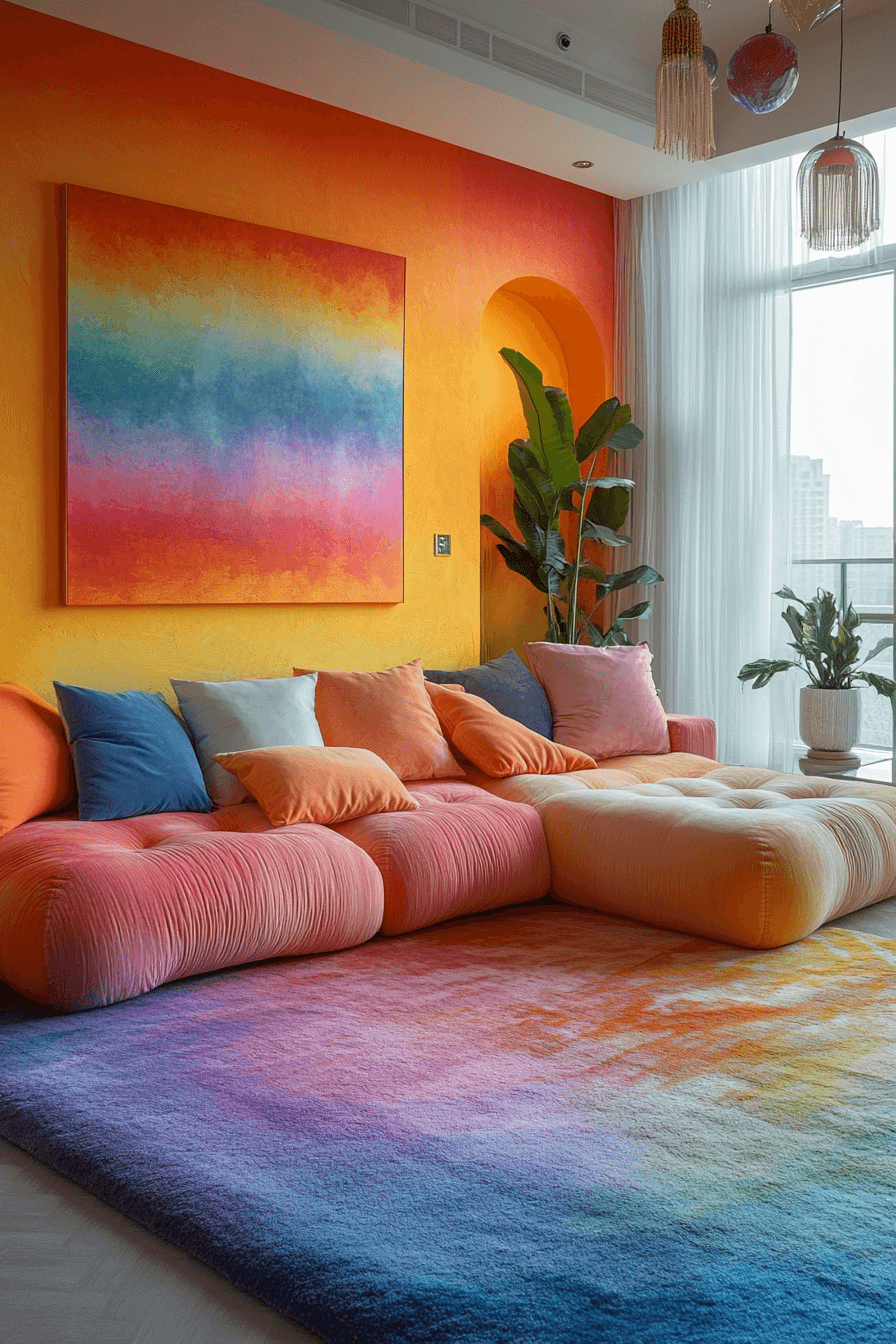 dopamine decor living room