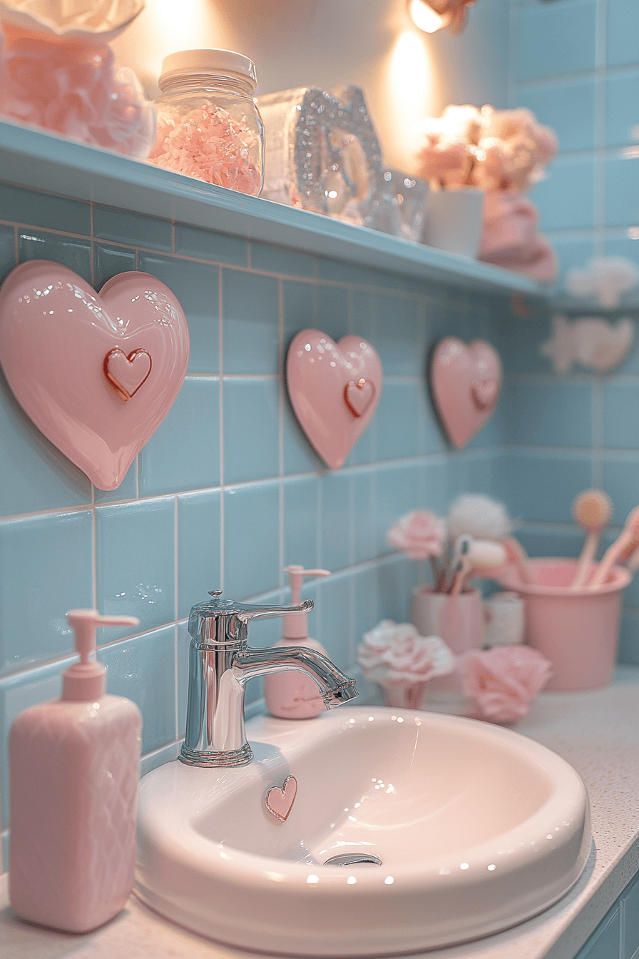 dopamine decor bathroom