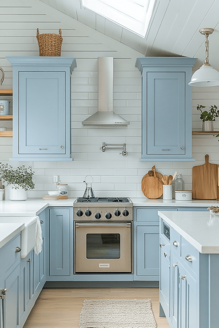 tiny cottage kitchen