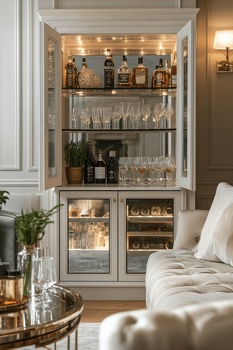 mini bar ideas small spaces