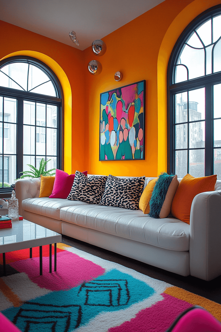 dopamine decor living room