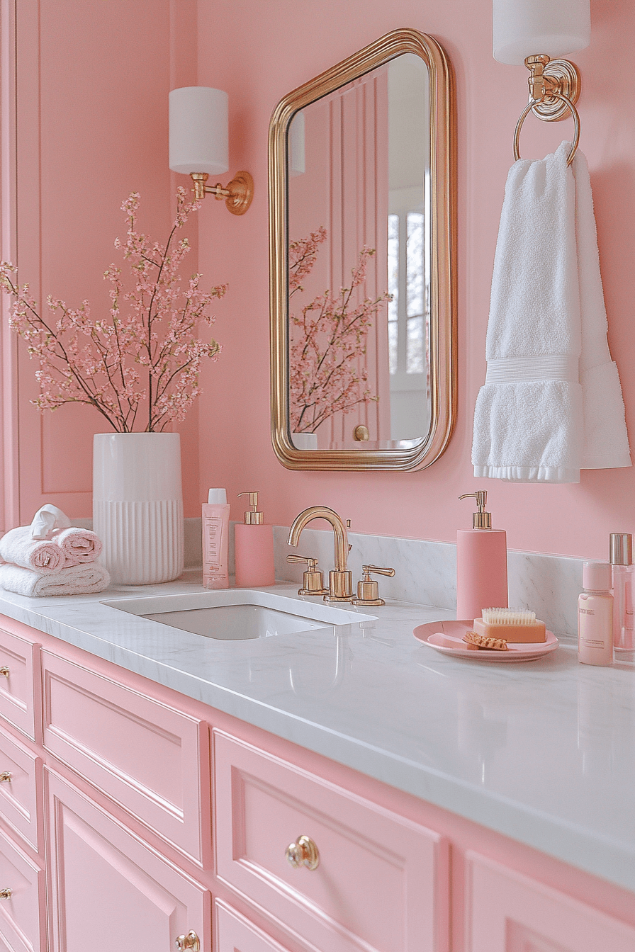 dopamine decor bathroom