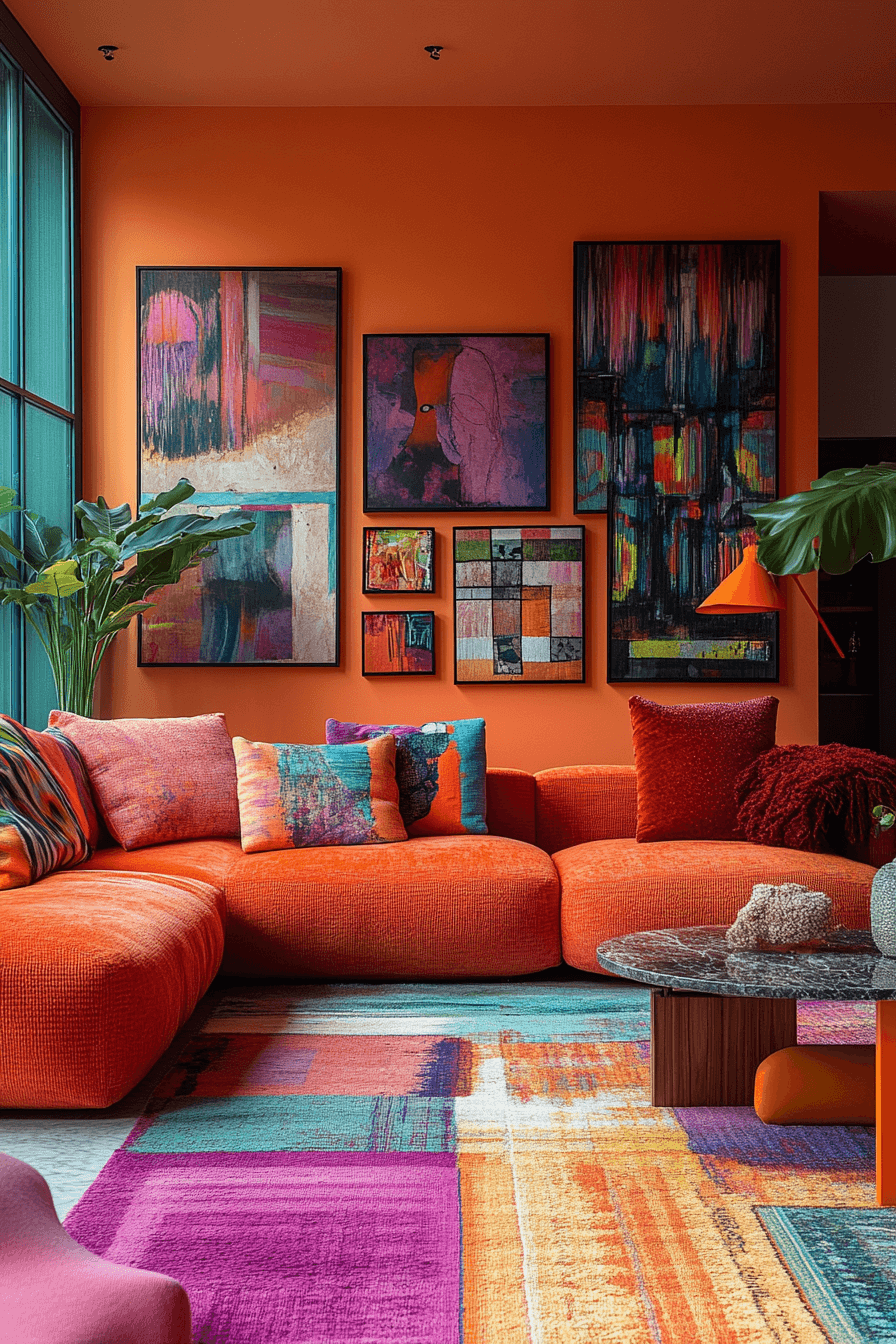 dopamine decor living room