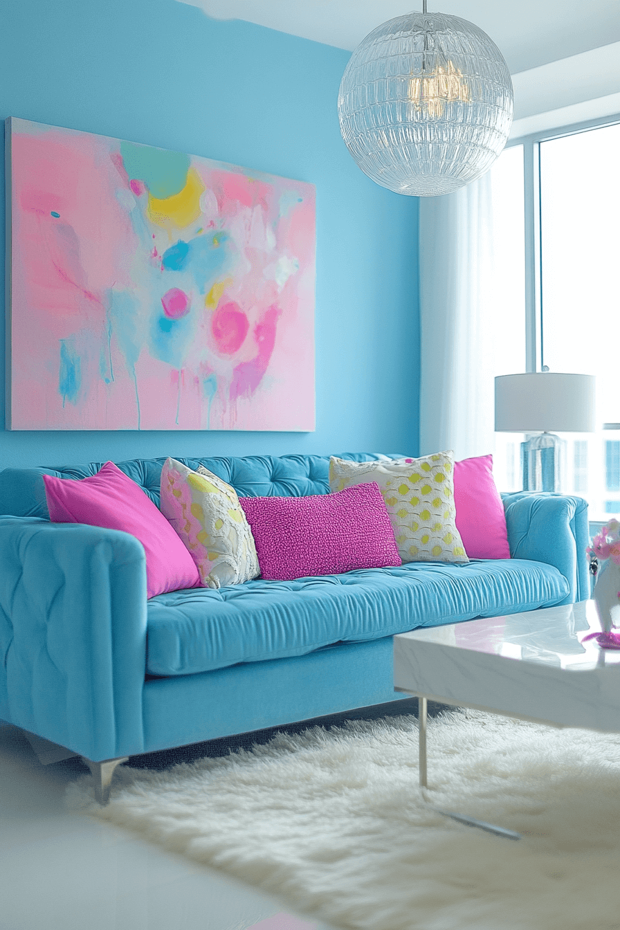 dopamine decor living room
