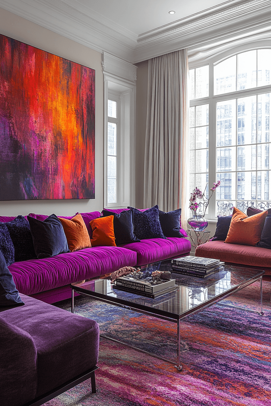 dopamine decor living room