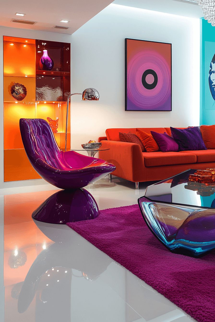 dopamine decor living room