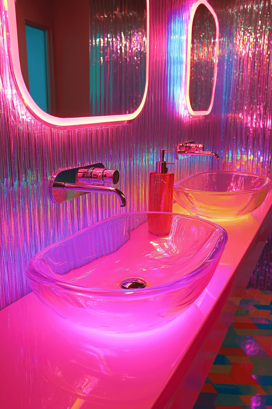 dopamine decor bathroom