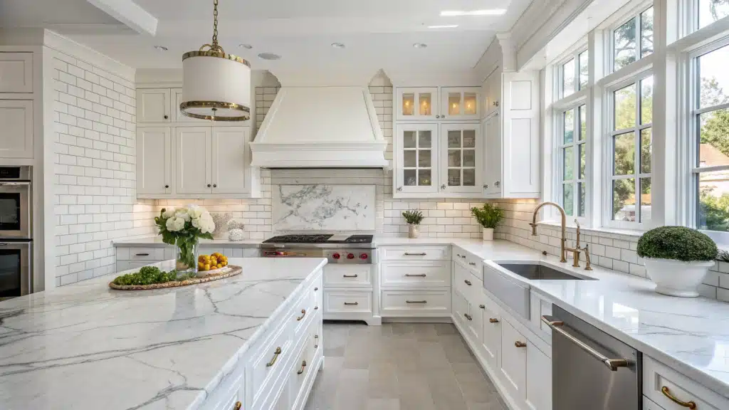 white kitchen backsplash ideas