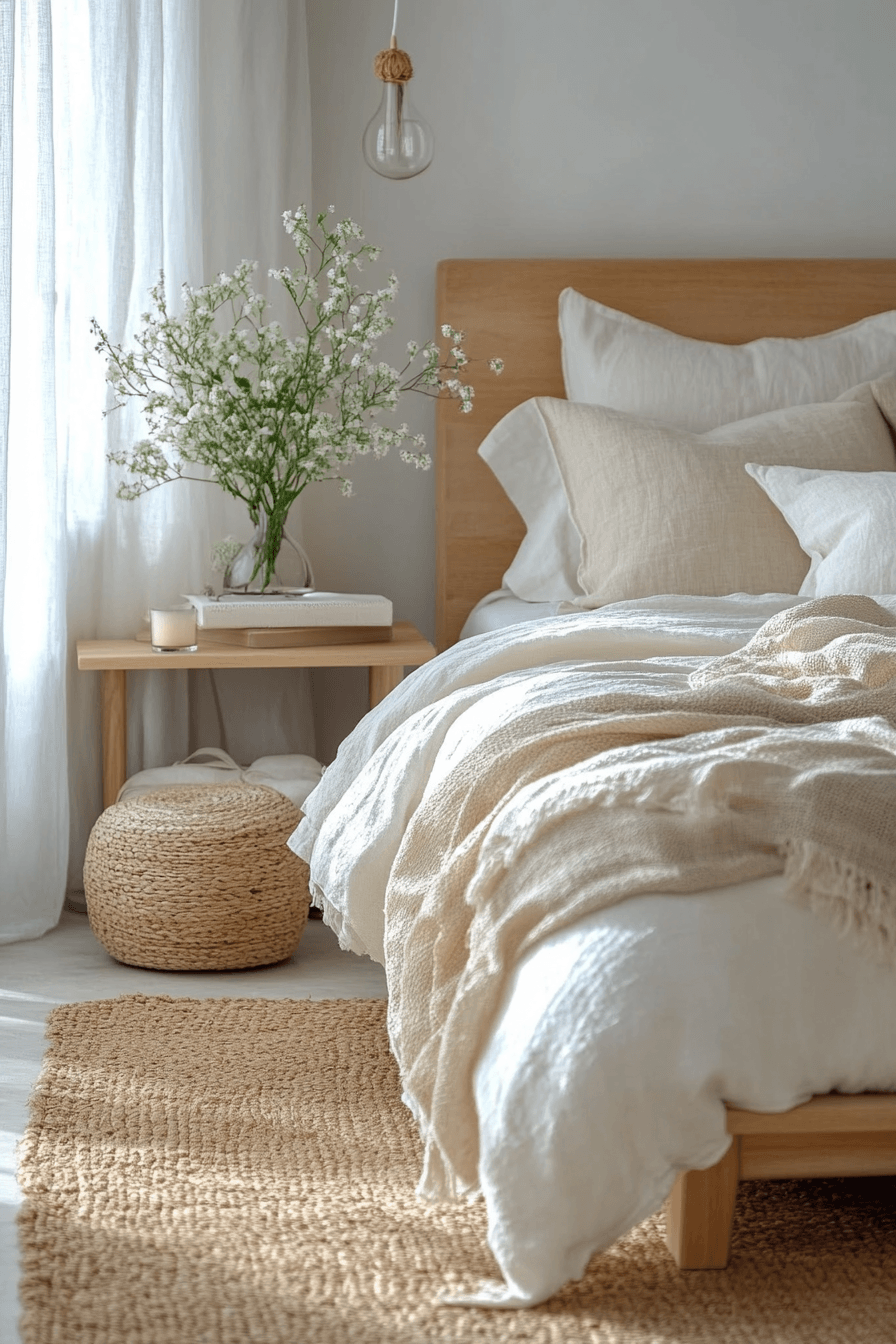 natural wood bedroom ideas