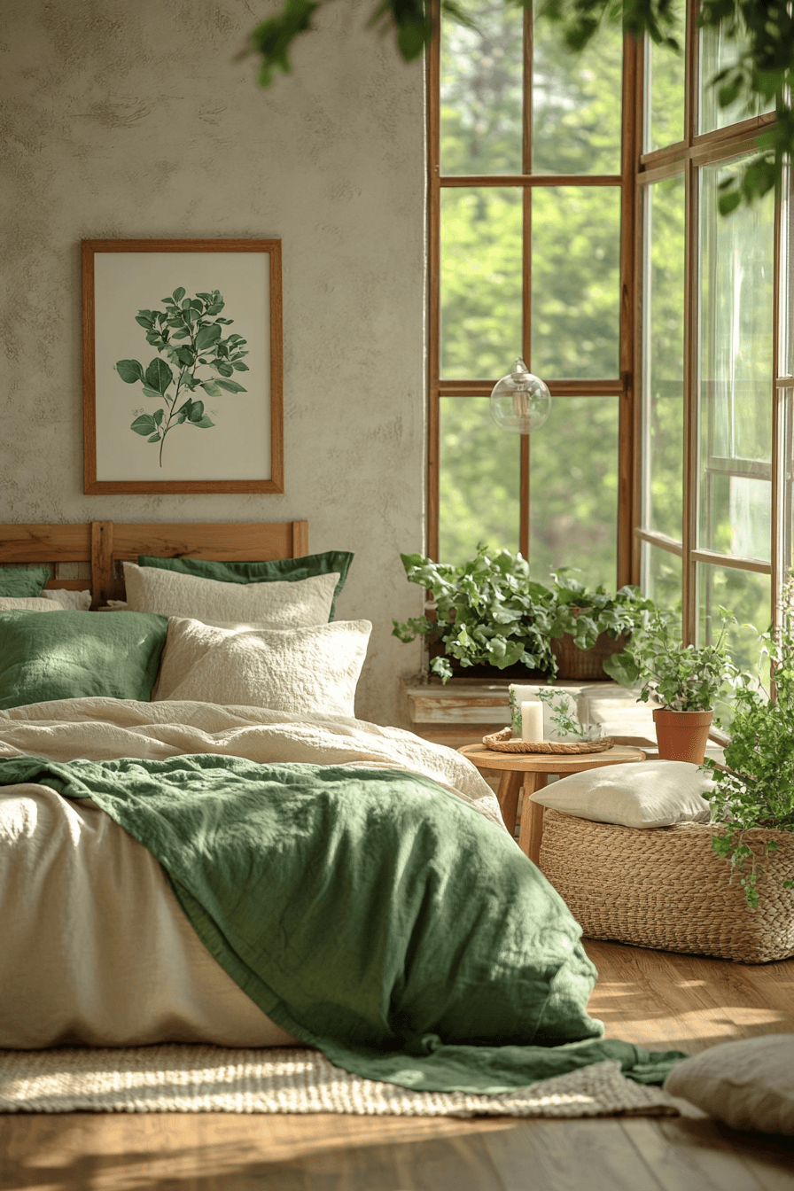 natural wood bedroom ideas