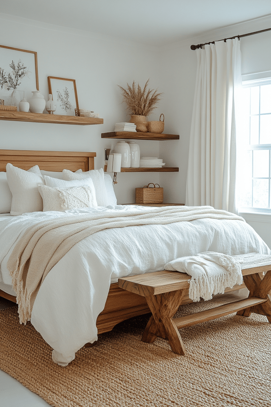 natural wood bedroom ideas