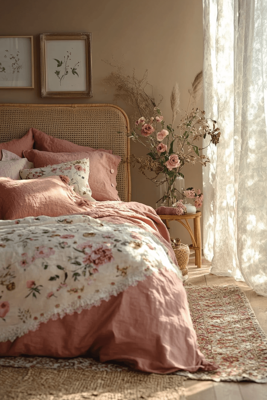 Terracotta Boho Bedroom Ideas