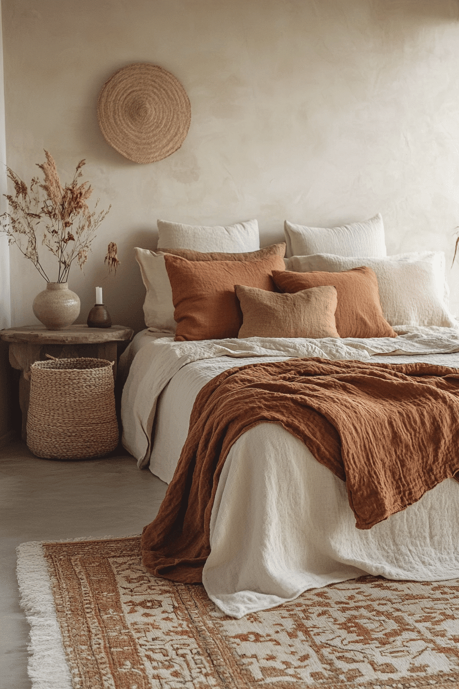 Terracotta Boho Bedroom Ideas