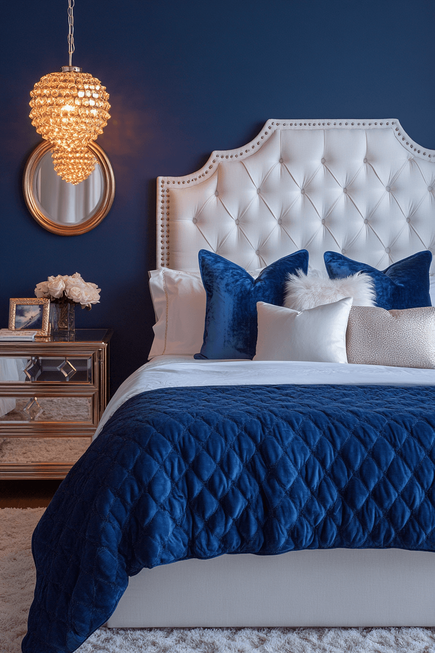 jewel tone bedroom
