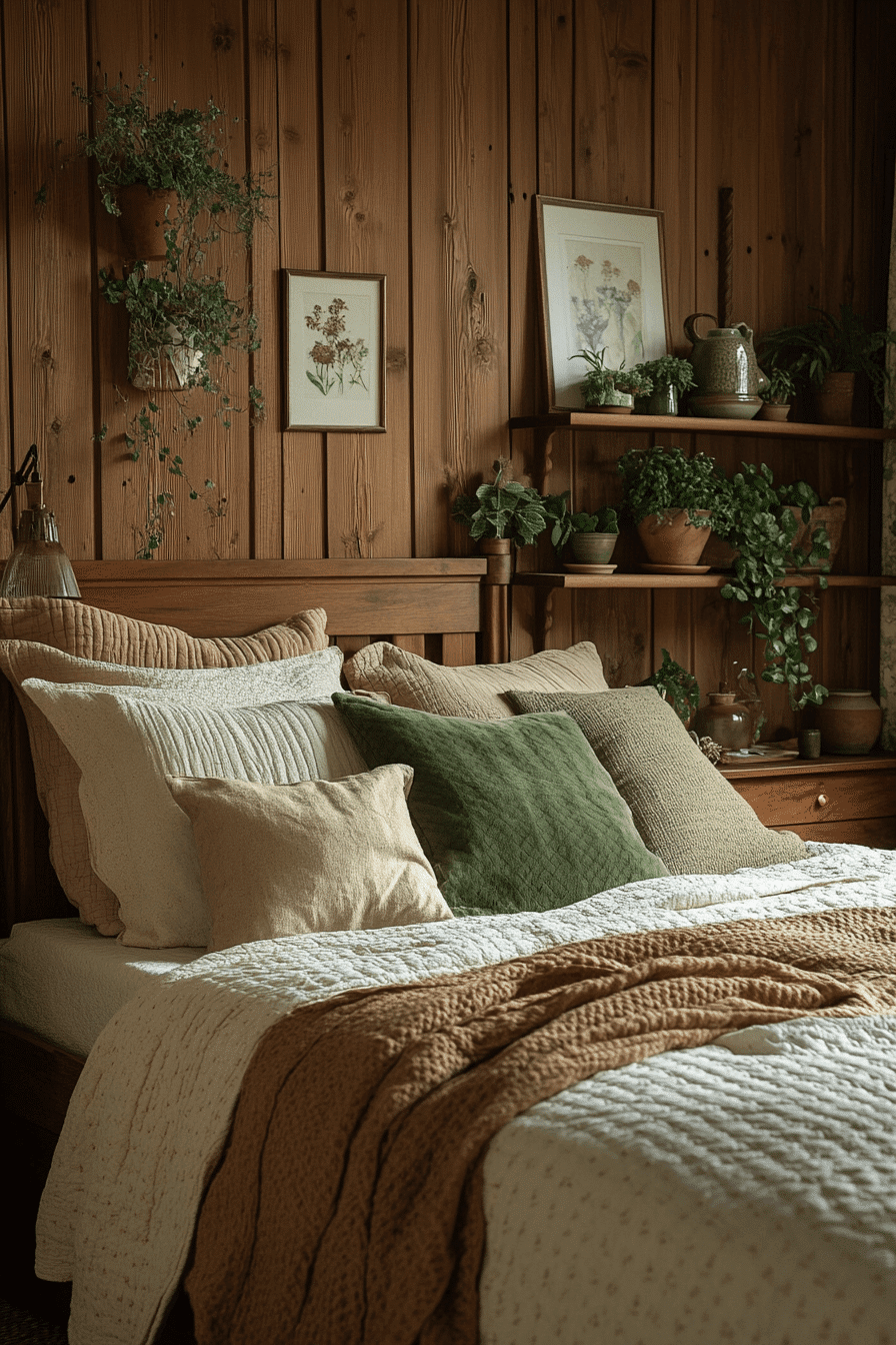 natural wood bedroom ideas