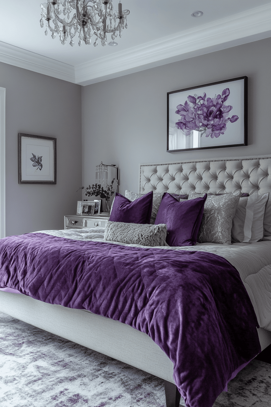 jewel tone bedroom