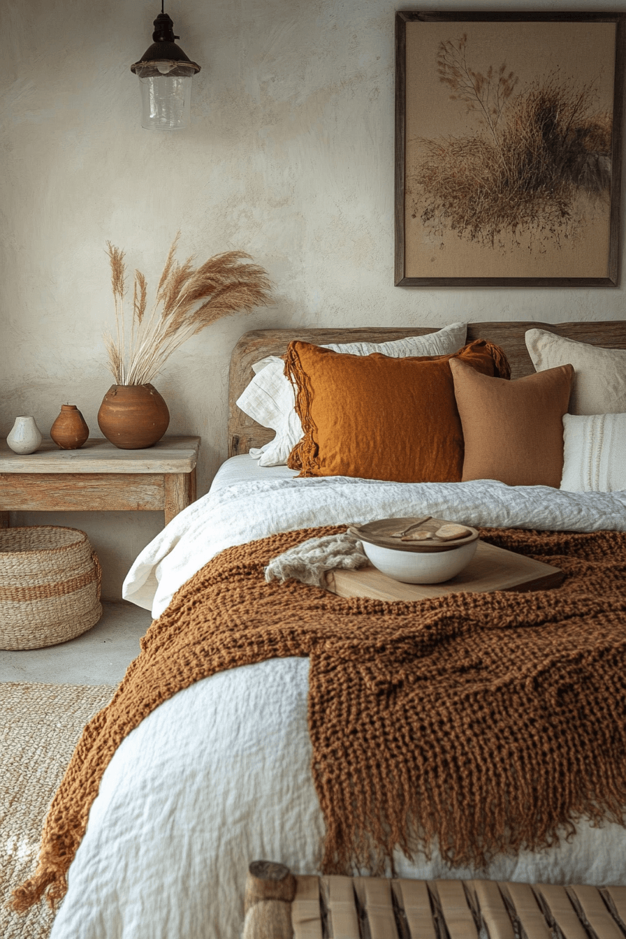 Terracotta Boho Bedroom Ideas