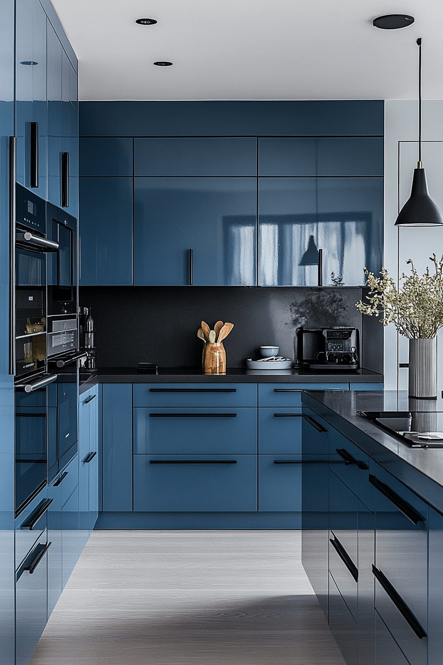 Light Blue Kitchen Cabinets