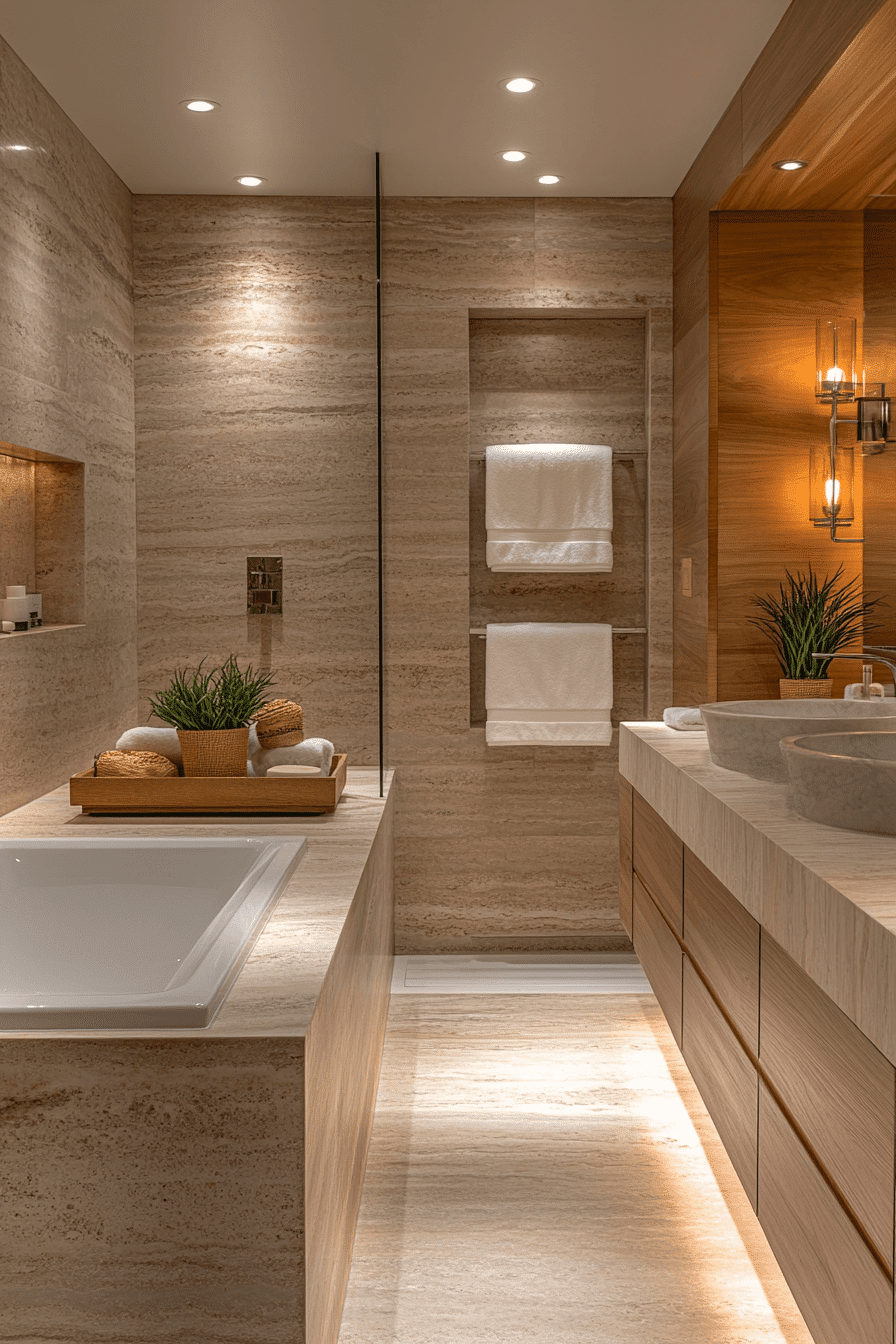 modern luxury bathroom