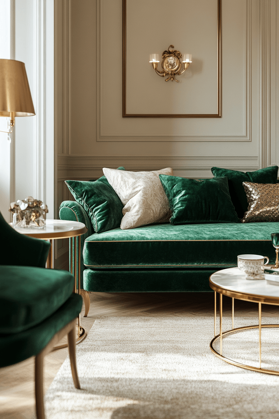 jewel tone decor