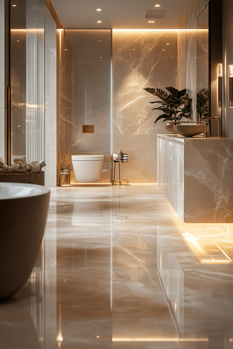 luxury bathroom