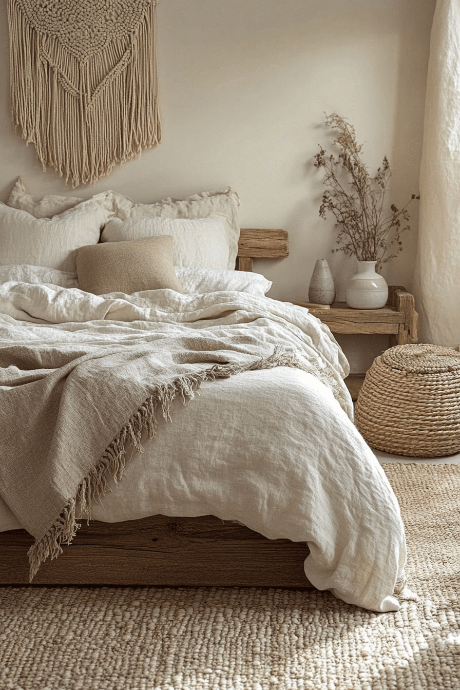 Rustic Boho Bedroom Ideas