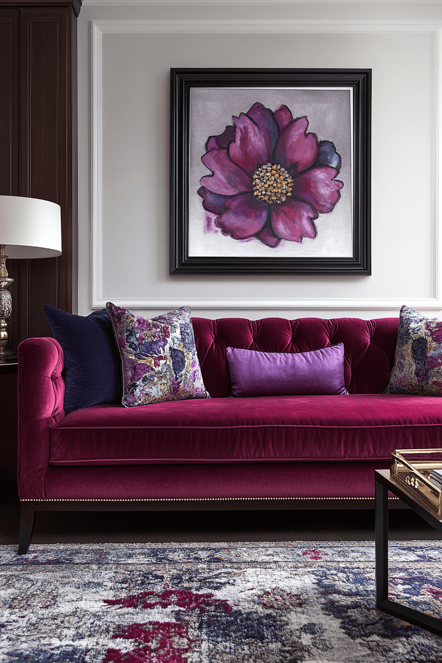 jewel tone decor