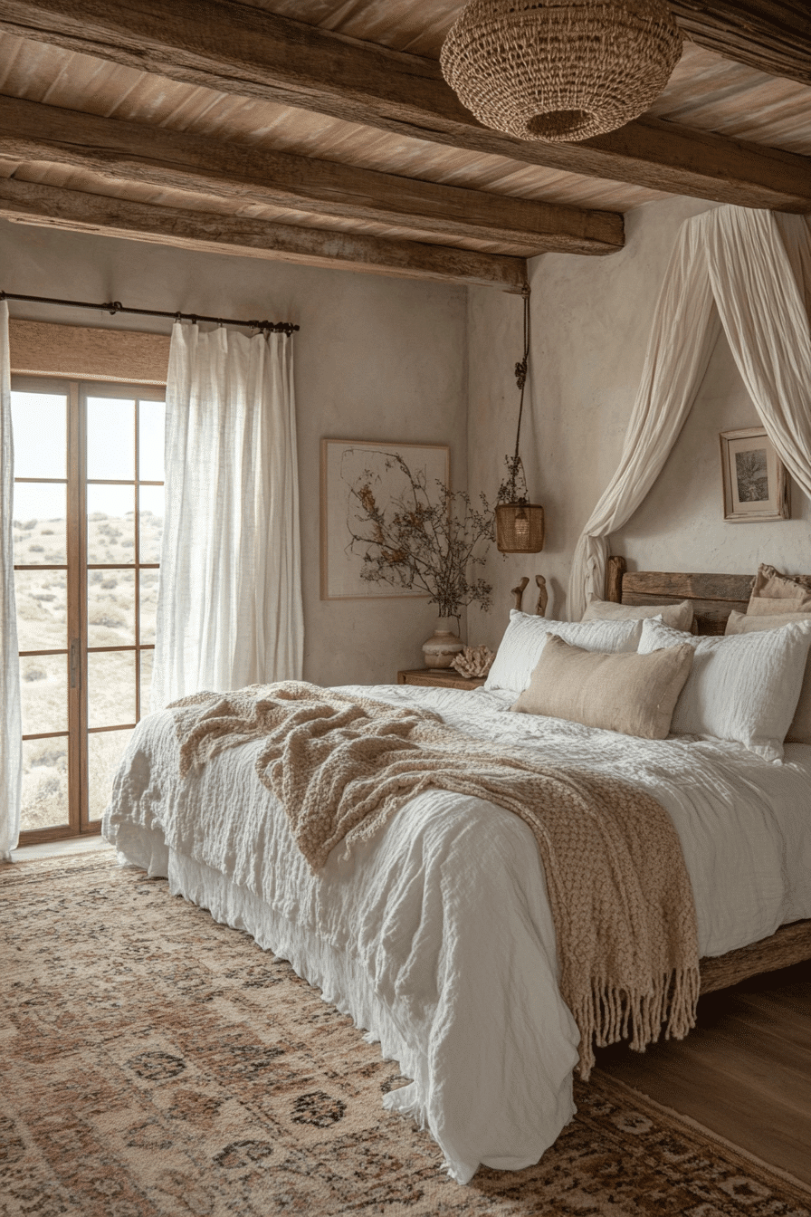 Rustic Boho Bedroom Ideas