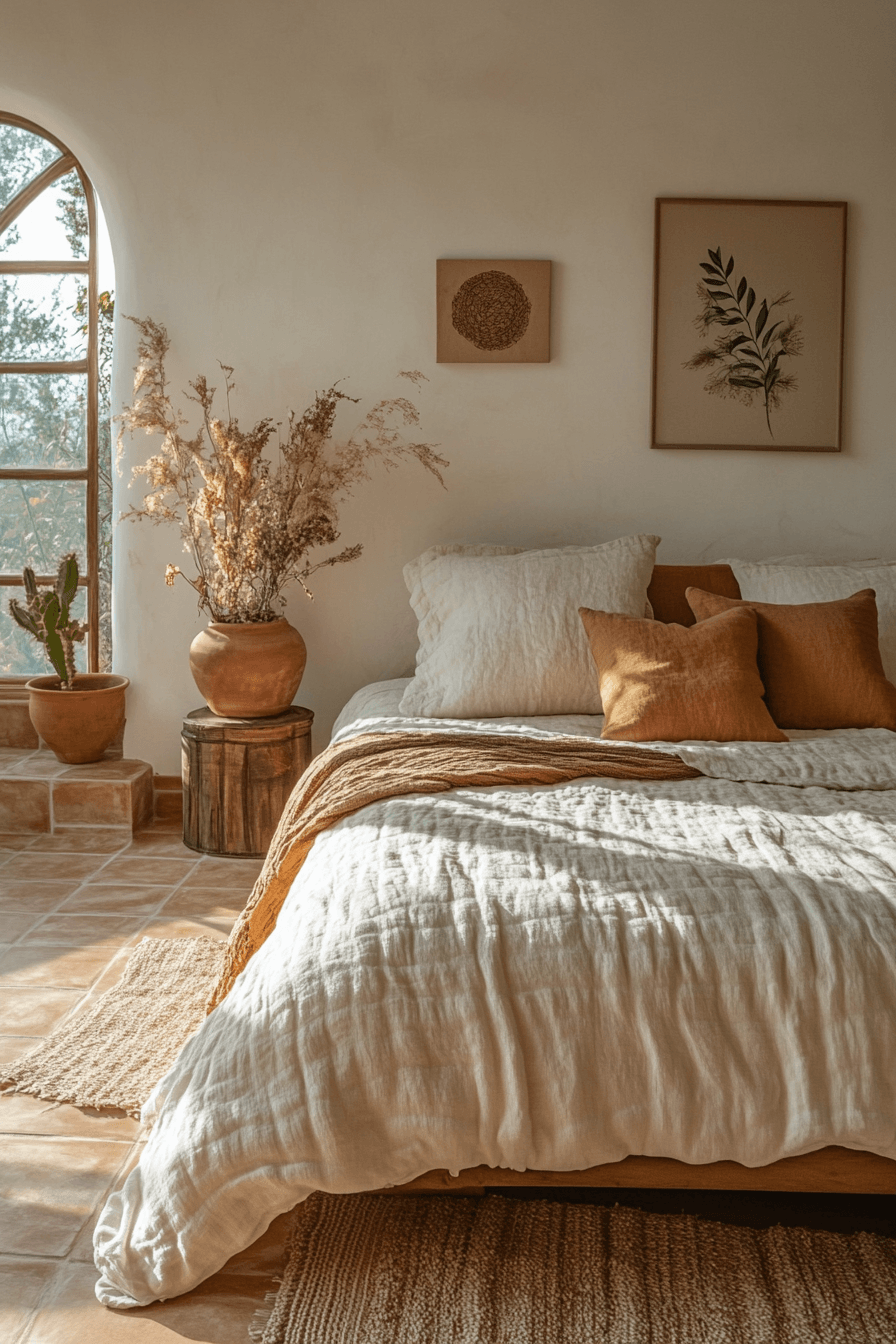 Terracotta Boho Bedroom Ideas