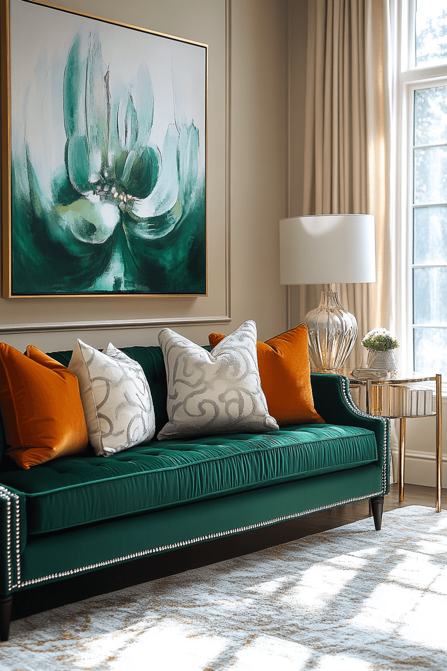 jewel tone decor