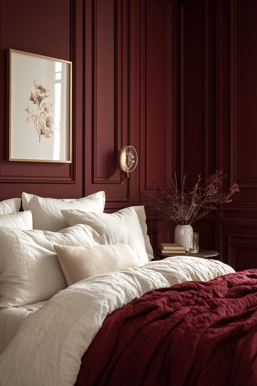 jewel tone bedroom