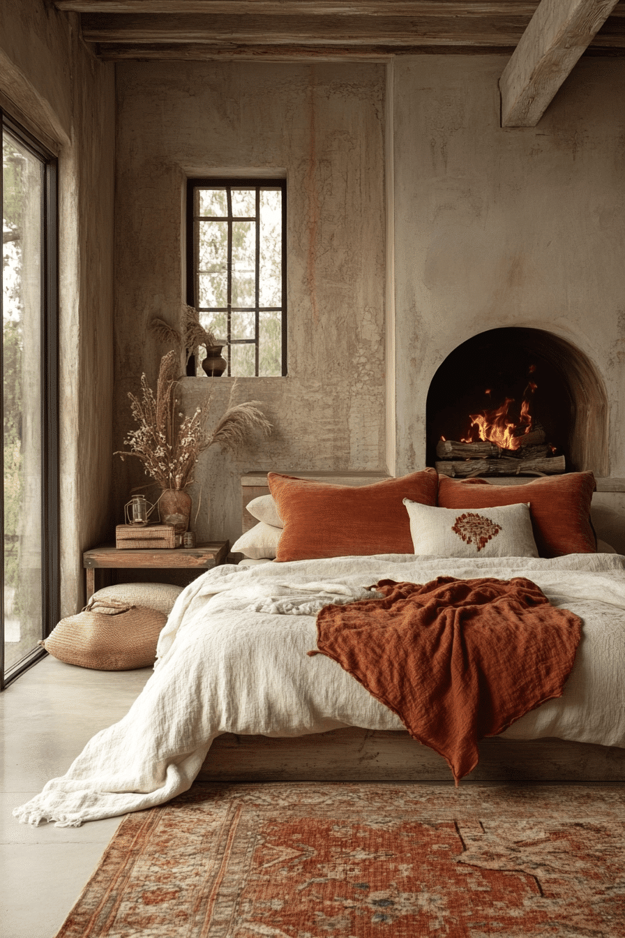 Terracotta Boho Bedroom Ideas