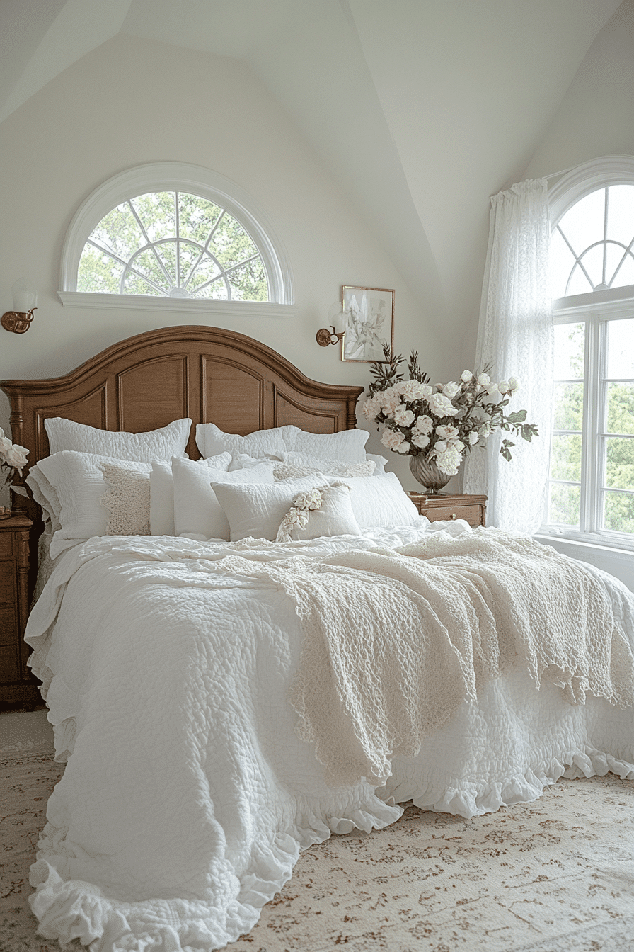 White Boho Bedroom Ideas