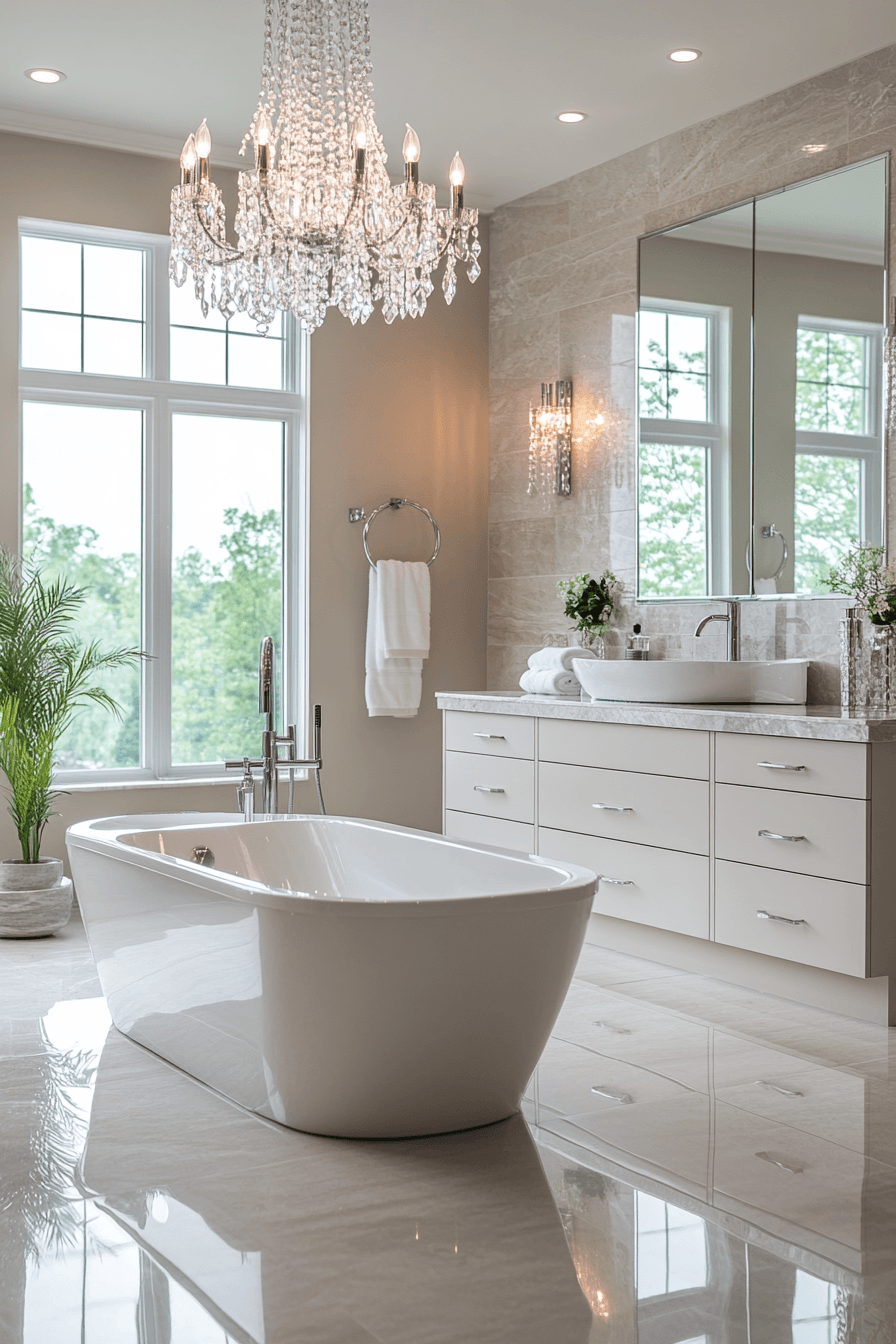 modern luxury bathroom