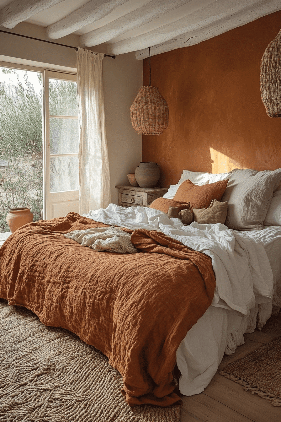 Terracotta Boho Bedroom Ideas