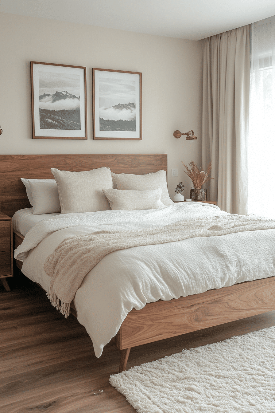 natural wood bedroom ideas