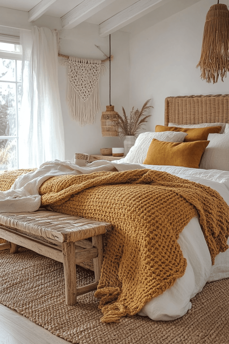 Rustic Boho Bedroom Ideas