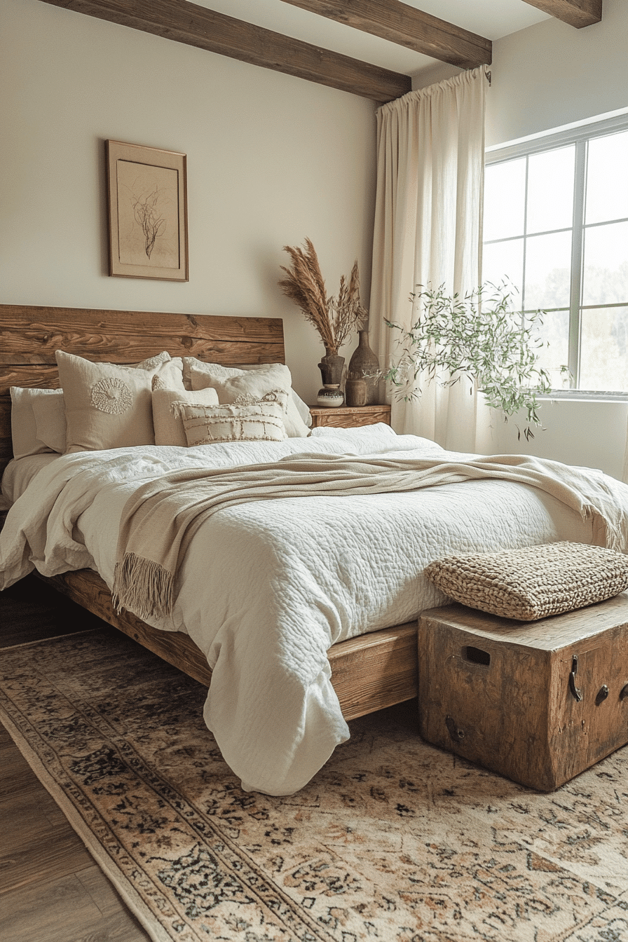 Rustic Boho Bedroom Ideas