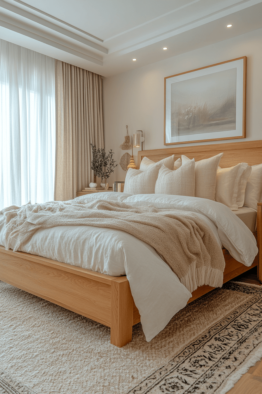 natural wood bedroom ideas