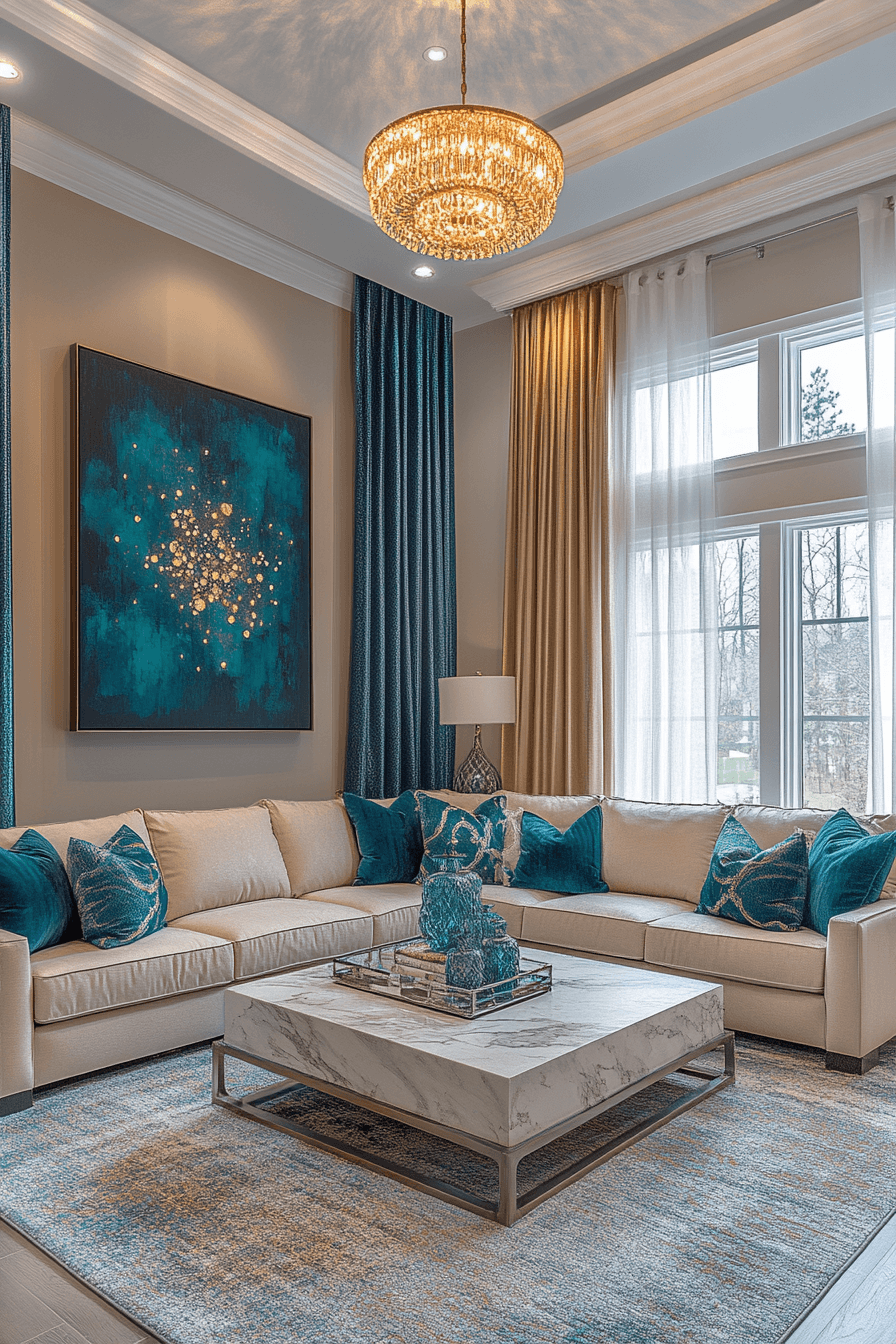 jewel tone decor