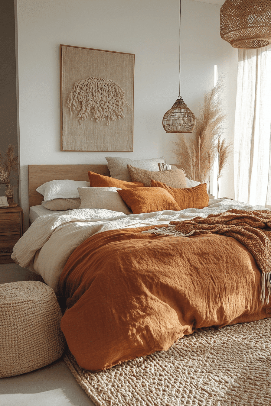 Terracotta Boho Bedroom Ideas
