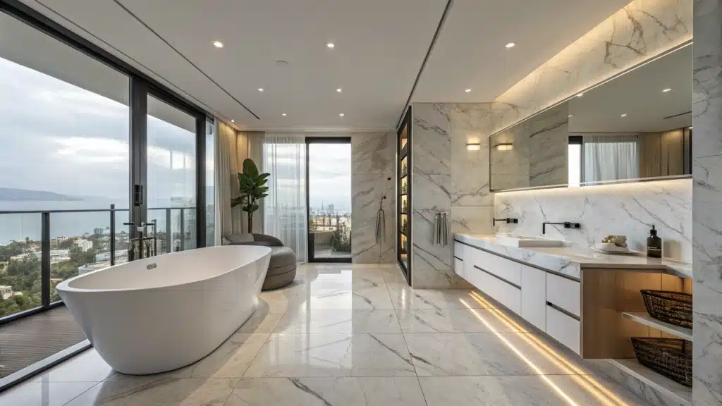 modern luxury bathroom