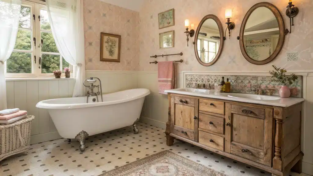 vintage kids room