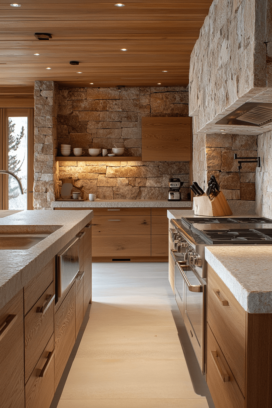 rustic kitchen