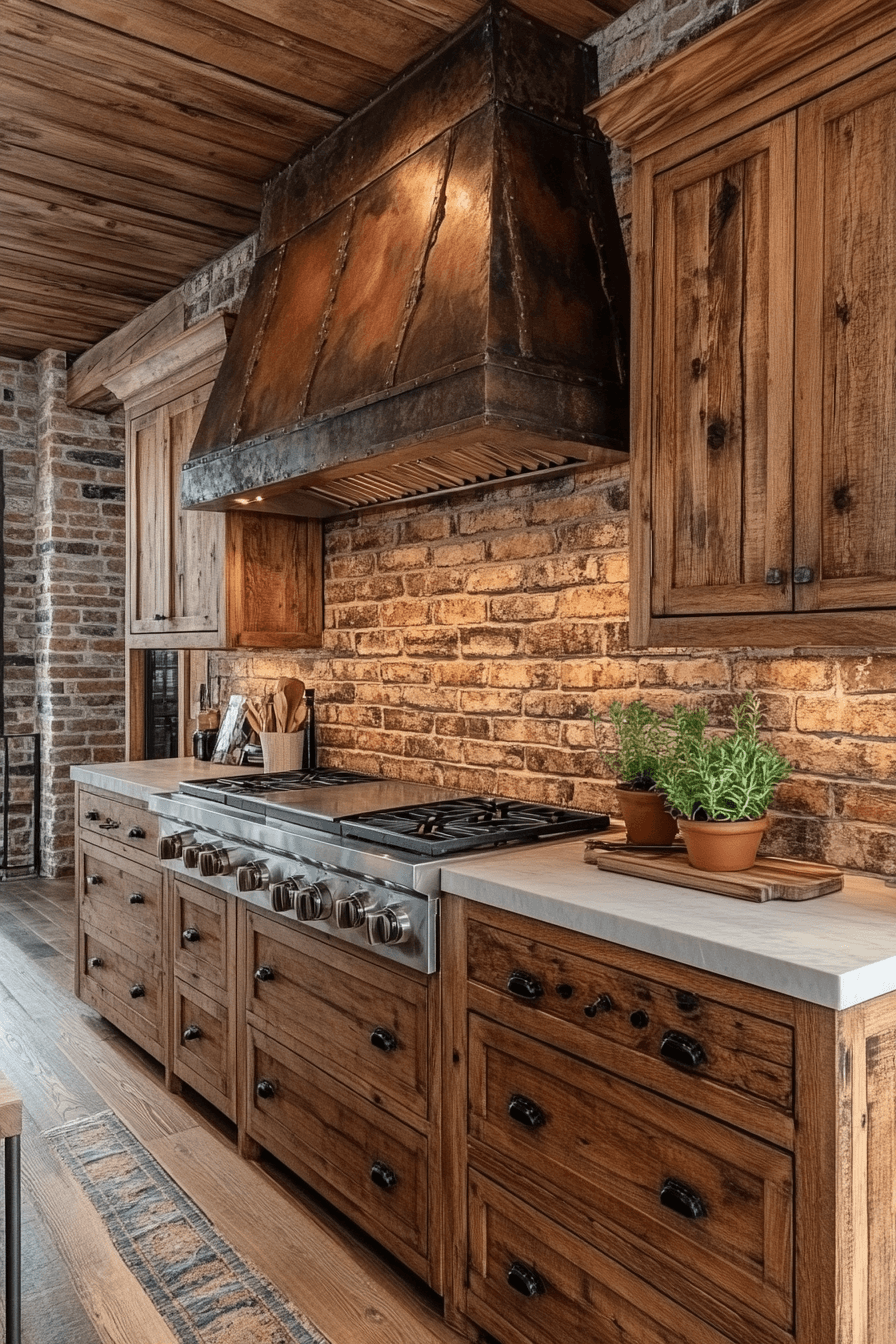 rustic kitchen