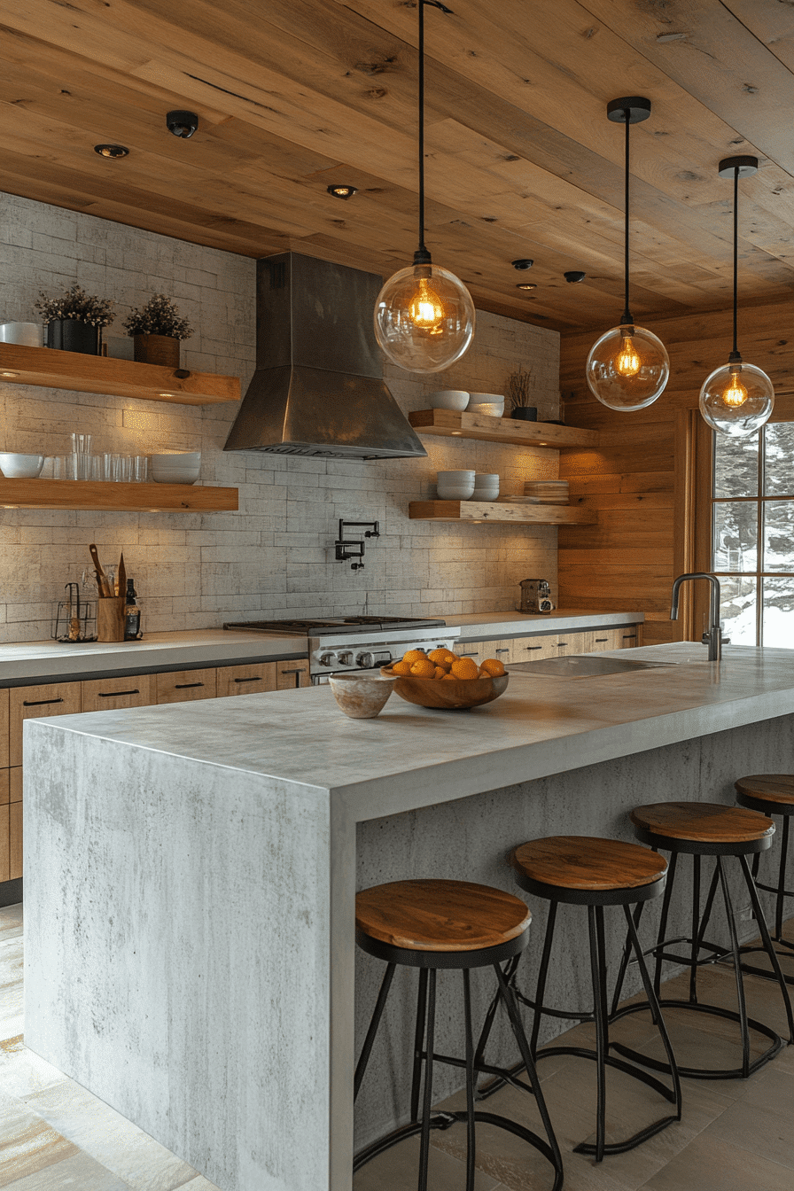 rustic kitchen